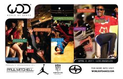 WORLD OF DANCE LOS ANGELES!   I’m excited!