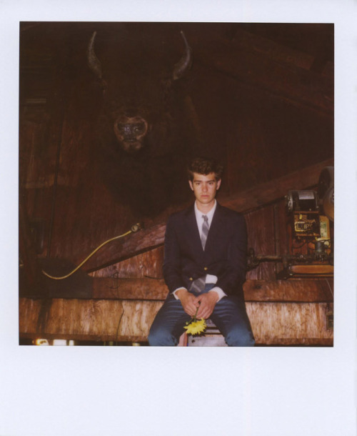 orientaltiger:  The brand Band of Outsiders shoot Andrew Garfield for their Autumn/Winter 2010 Lookbook. 