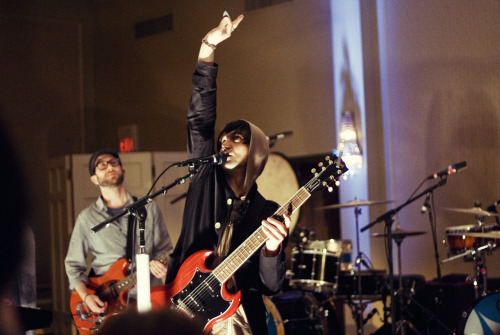husbandmaterial:  Bright Eyes at SXSWphoto by Sean wilkin 