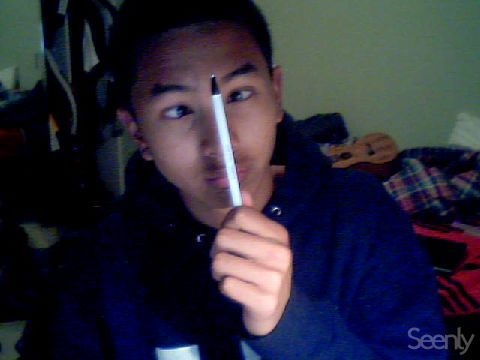 mikhoe:  My teachers yell at me for making obnoxious faces.  Your eyebrows. ^.^