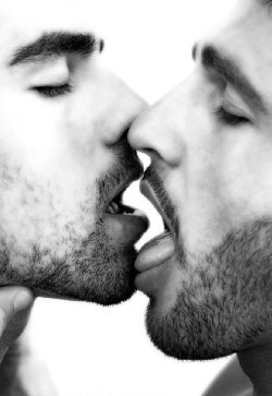 artofmalemasturbation:  No. 116, Loving Couples (Our August Theme): So manly their faces, their passionate love for each other…. 