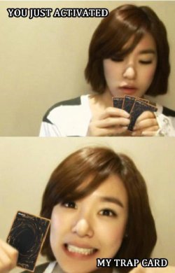snsd9forever:  sonyuhday:  she is so cute :&gt;  &gt;.&lt; where was this picture from?! tell me! 