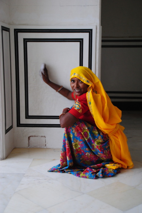 Restoration of Jal Mahal, Jaipur - palace interior and roof garden