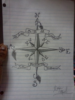 Drew This At School The Other Day.(: I'ma Get It As A Tattoo.