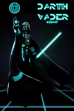  Darth Vader TRONized // by DarthDestruktor