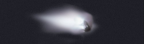 scipsy:  This view of Comet Halley’s nucleus was obtained by the Halley Multicolour Camera (HMC) on 