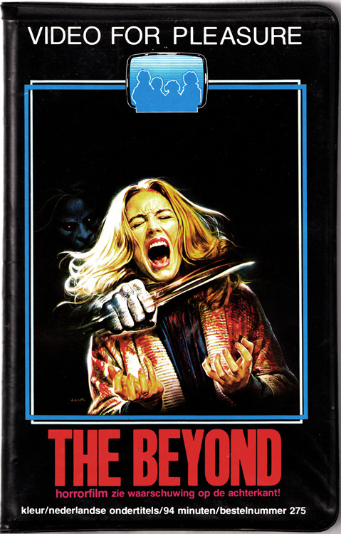 The Beyond, Dir:Lucio Fulci, Dutch big box VHS.  From a car boot sale in Nottingham.