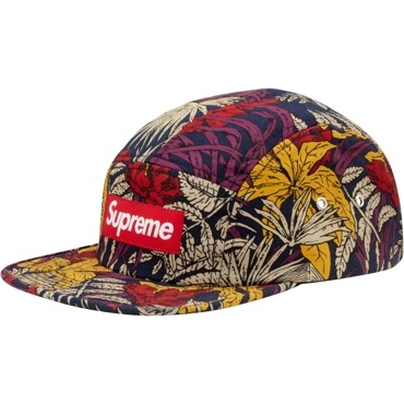 iDEA - fuckyeahsupreme: Supreme Leaves Camp Cap in Navy