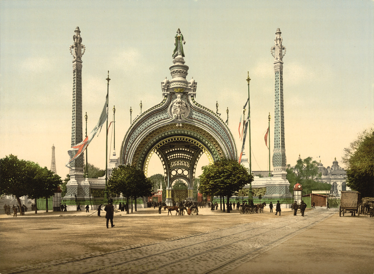 Grand entrance, Exposition Universelle, Paris unidentified photographer, 1900  | 