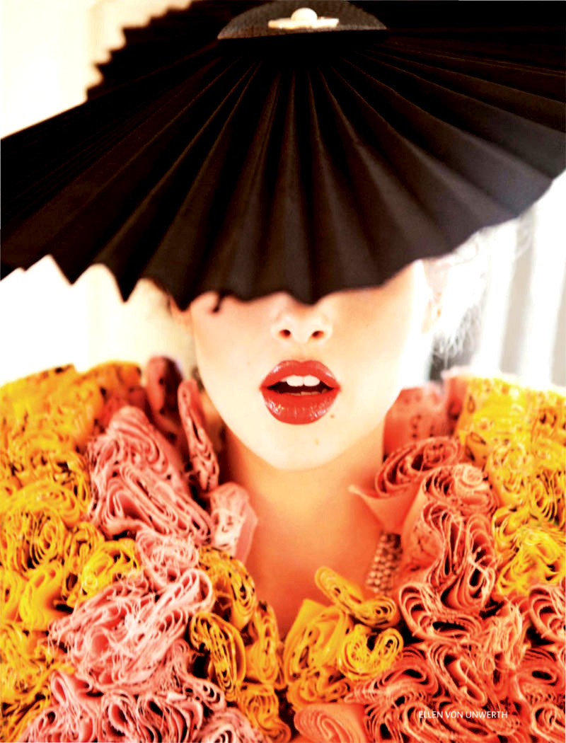 xabuton:  Anais Pouliot by Ellen von Unwerth for Vogue Russia April 2011 