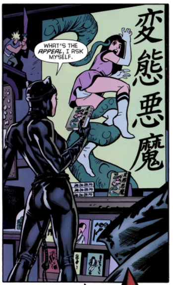 I guess Catwoman isn’t into tentacle porn :(