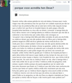 Sarahmatos:  E Ainda Tem Gente Que Duvida Dos Milagres E Do Poder De Deus. 