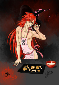 undertakers-lair:  Grell don’t use my wonderful biscuits against me.