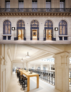 archiphile:  Paris Apple Store 