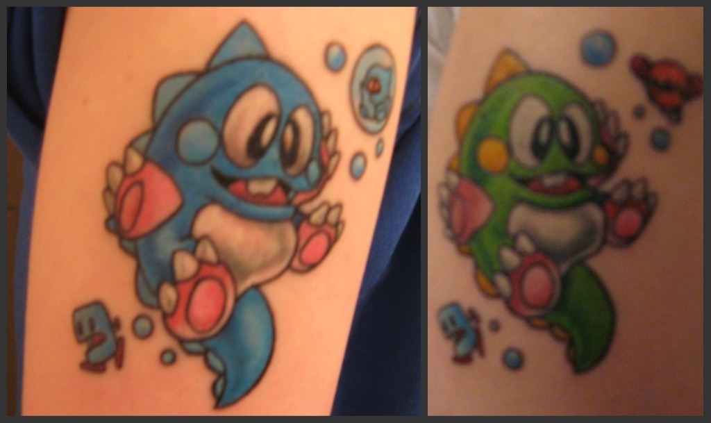 Fyeahtattoos Com These Are Mine Left And My Sister S Bubble