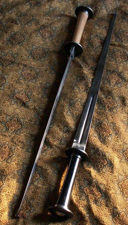 A rondel dagger  or roundel dagger was a type of stiff-bladed dagger in Europe in the late Middle Ag