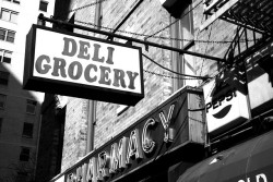 lostsplendor:  Deli Grocery by Fu Man Jew.