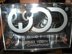 our trophy! haha too bad it wasn&rsquo;t silver to match the youth team of the year one.  great job to everyone! im still waiting for more videos to get posted&hellip;.