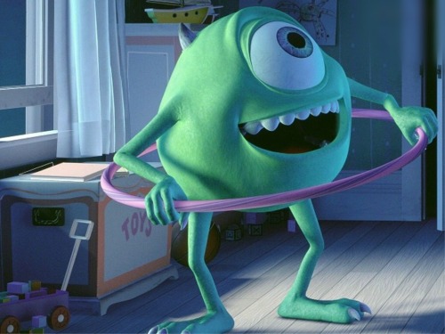  “Eu sou tão romântico que às vezes eu tenho vontade de casar com a minha pessoa.”  Mike Wazowski (Monstros S.A)  