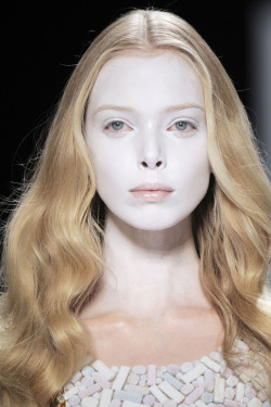 Tanya Dziahileva at Viktor and Rolf Fall