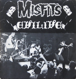 100andtwenty2:  The Misfits - Evilive 7” - 1982 Plan 9 