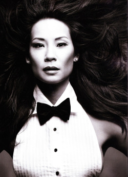 pussylequeer:  Lucy Liu - L’Uomo Vogue