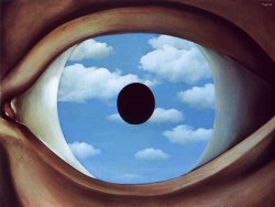 The False Mirror - Magritte, 1928