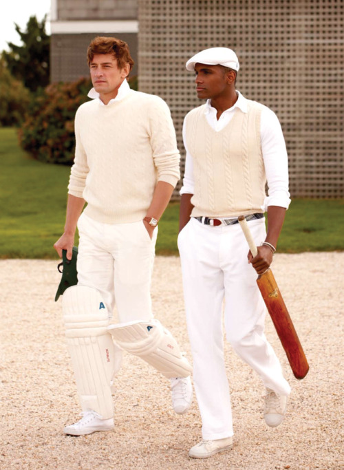 ysvoice:  cricket club gents  | by Polo Ralph Lauren | via curiousgraffiti