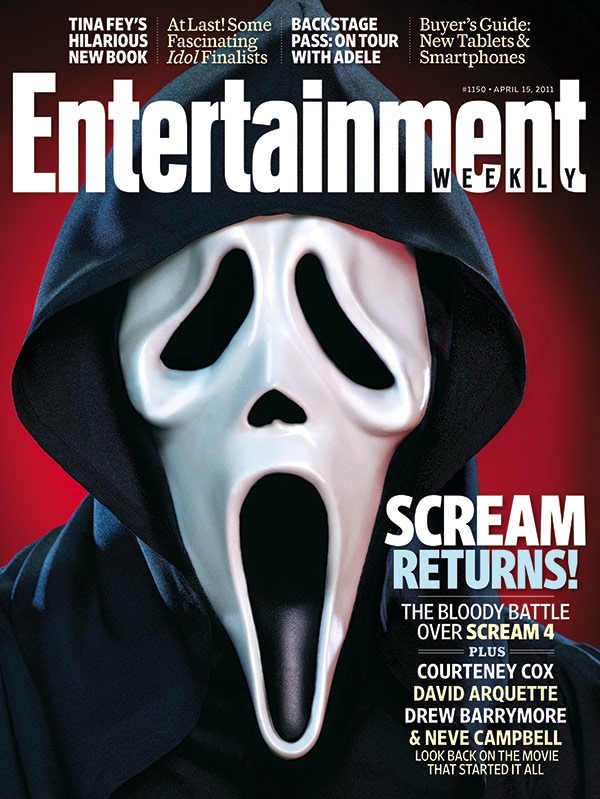 This week in EW: Scream returns! In our cover story, screenwriter Kevin Williamson and Dimension Films co-chairman Bob Weinstein reveal how they clashed repeatedly and vociferously, putting Scream 4’s existence in jeopardy. We also got original...