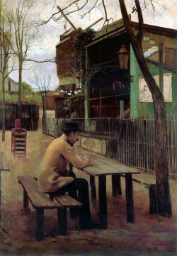 blastedheath:  artemisdreaming Santiago Rusiñol (Catalan Spanish, 1861-1931), Moulin de la Galette, 1890-91. 