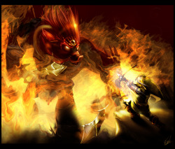 koldunkisloty:  Link vs Ganon: Final Battle // By: Yamoshi 