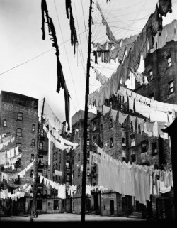 Undr:  Berenice Abbott Court Of The First Model Tenement, 12Ndstreet And 1St Avenue,