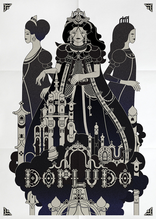 zamia-lehmanni:  Vera, Nadejda &amp; Lubov via Behance 