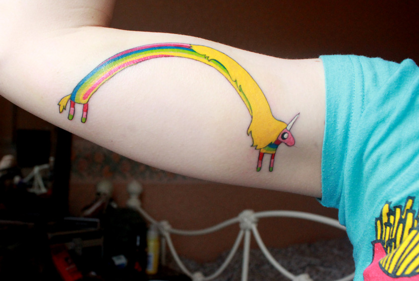 my lady rainicorn tattoo!
http://tabielectric.tumblr.com/