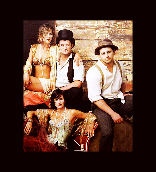 fuckyeahrlpairings:  Jennifer Aniston, Courteney Cox, Matthew Perry &amp; Matt