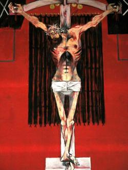 Brazenswing:  Graham Sutherland: The Crucifixion, 1963. 