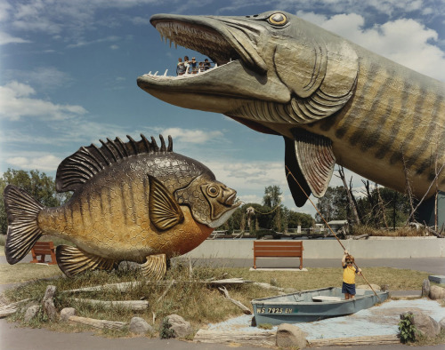 National Freshwater Fishing Hall of Fame, Hayward, Wisconsine photo by David Graham, 1984
