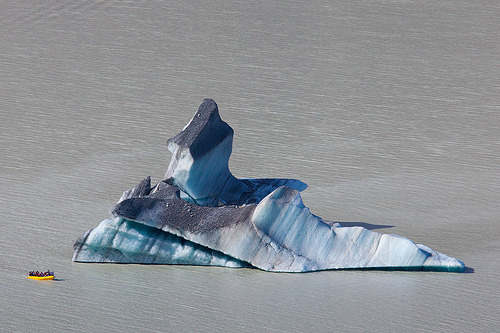 Iceberg near Tasman Glacier, Aoraki/Mount Cook NP, South Island, New Zealand ©  Yegor Korzh