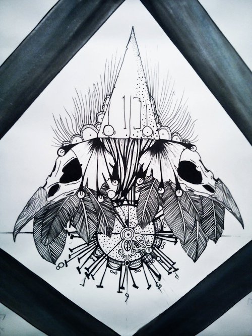 eatsleepdraw:  My Luck looks something like this. Milo B. 