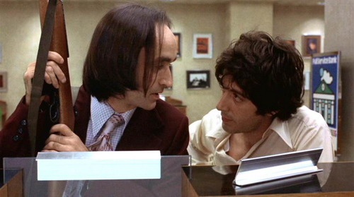 currrzio:- Sonny :”So what country do you want to go to?- Sal : Wyoming”Dog Day Afternoon