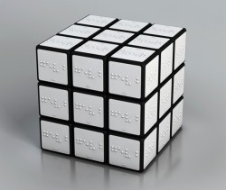 andrewharlow:  Rubiks Cube for The Blind