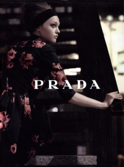 Sasha Pivovarova By Steven Meisel For Prada Fall 2005