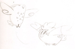 Boogans:  Ahhh Look What Ashley Made For Me! A Togekiss And A Togeboo Check Out Her