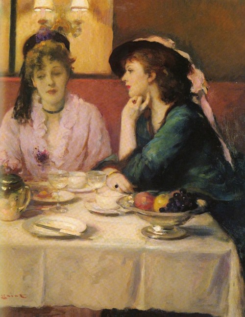 Confidences au Dejeuner, Fernand Toussaint