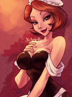 dirtydisneydames:   Babette by *X-Arielle 