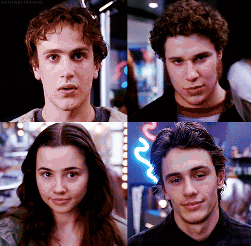nomellamoliz:  I loved (and crushed) Linda Cardellini in Freaks and Geeks and James