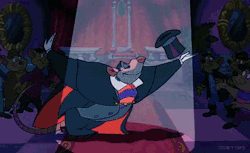 everthingisconnected:  Ratigan voiced by Vincent Price  &lt;3 