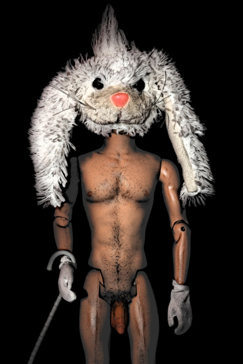 Porn photo Magician’s Rabbit - Plastique art by