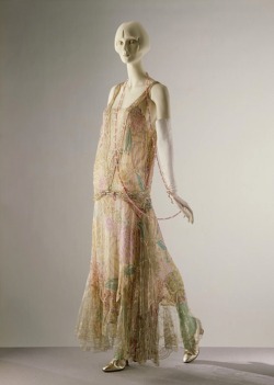 Omgthatdress:  Callot Soeurs Evening Dress Ca. 1922 Via The Victoria &Amp;Amp; Albert