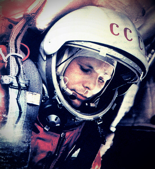 sardinascema:   ” I don’t see any god up here… ” -  Jurij Gagarin, astronaut 